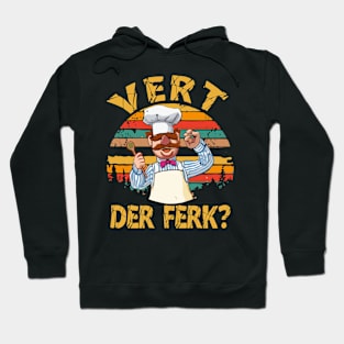 the swedish chef - vert der ferk #309 (art drawing) Hoodie